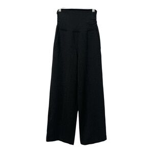 Lululemon Take It Easy Pant Women’s 2 Heather Gray Black Wide Leg Stretch W5AZGS